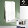 Lustro w ramie złotej MDF SLIM - ŁEZKA - kolor ramy do wyboru
